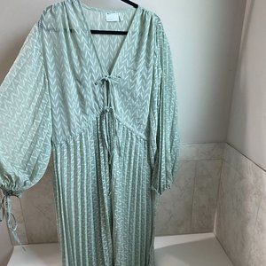 ASOS Design Flowy Mint Green Dress